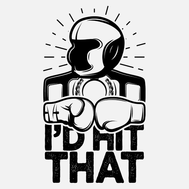 I'd Hit That Funny Boxing Retro Boxer