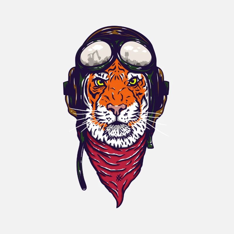 Tigre qui regarde