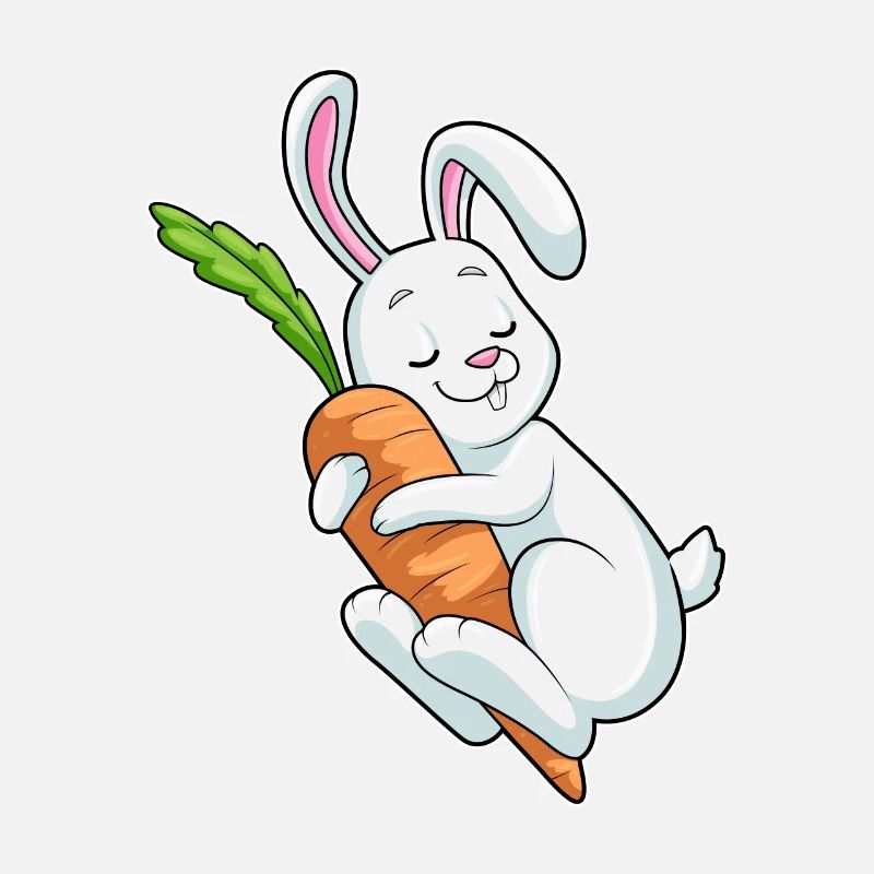 Lapin avec carotte