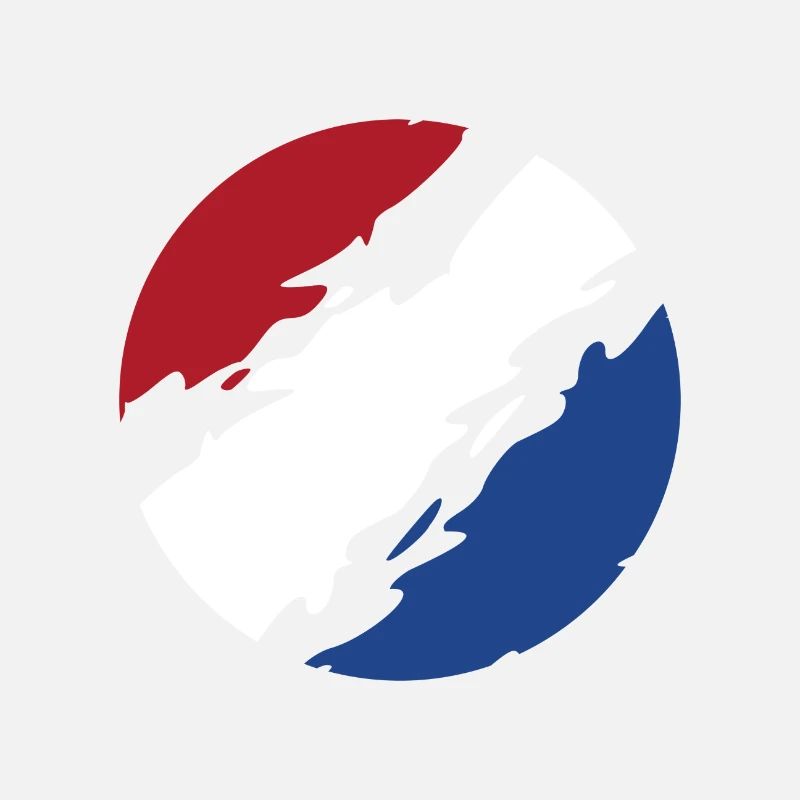 Netherlands Flag Flag Circle