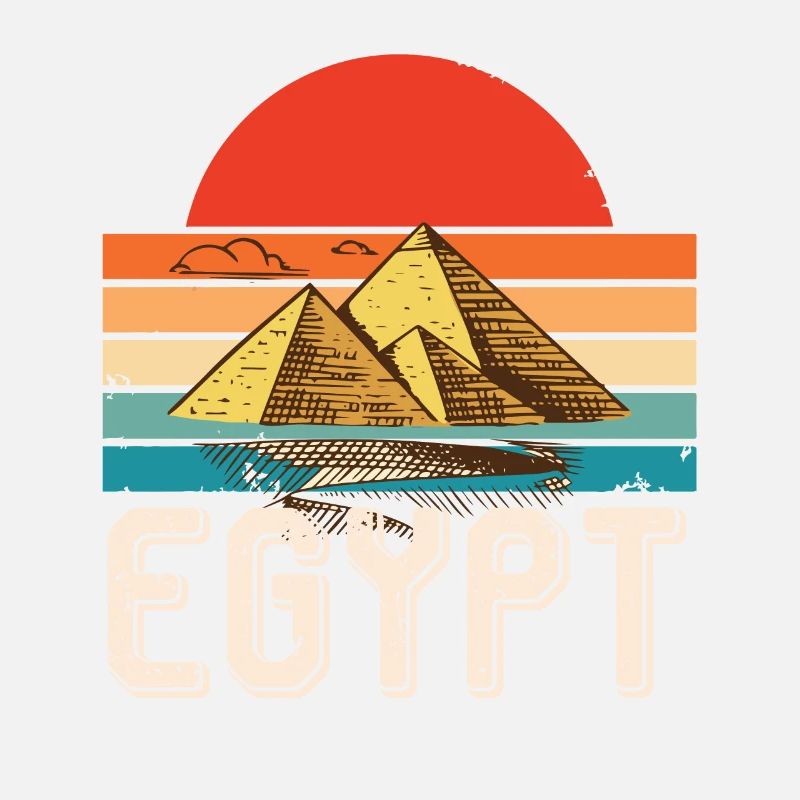 Egypte Lever du soleil Pyramides de Gizeh Sphinx Pharaon