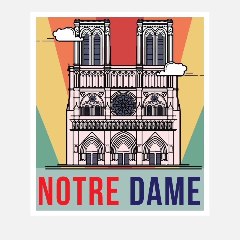 Notre Dame Retro Kathedrale Paris