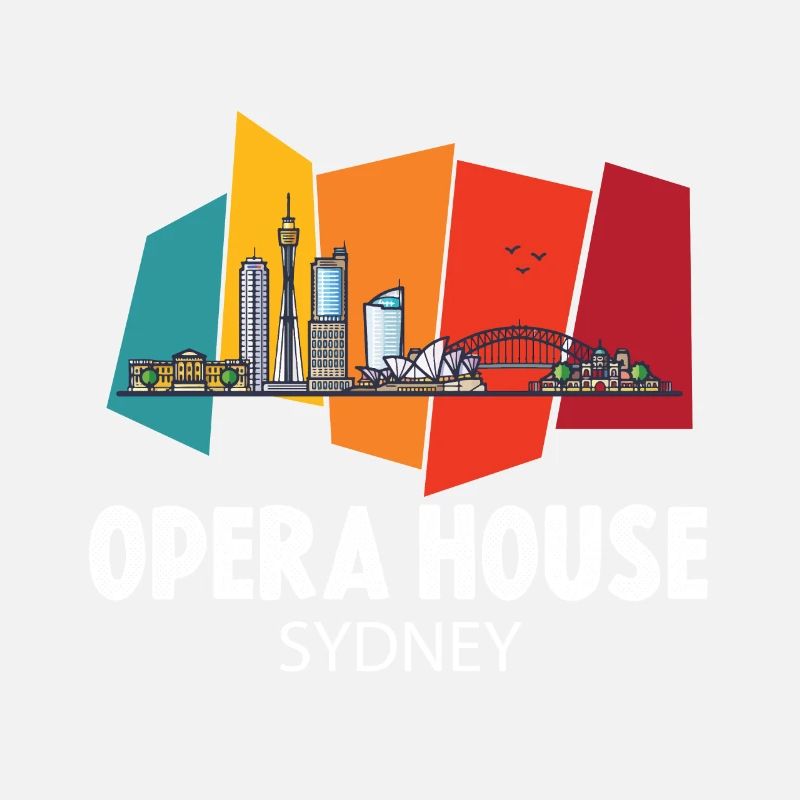 Opera House Skyline Sydney Australia Symphony