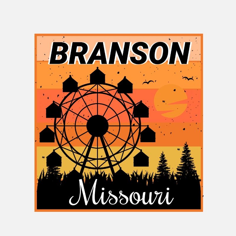 Branson Missouri Grande Roue Vacances Camping Randonnée