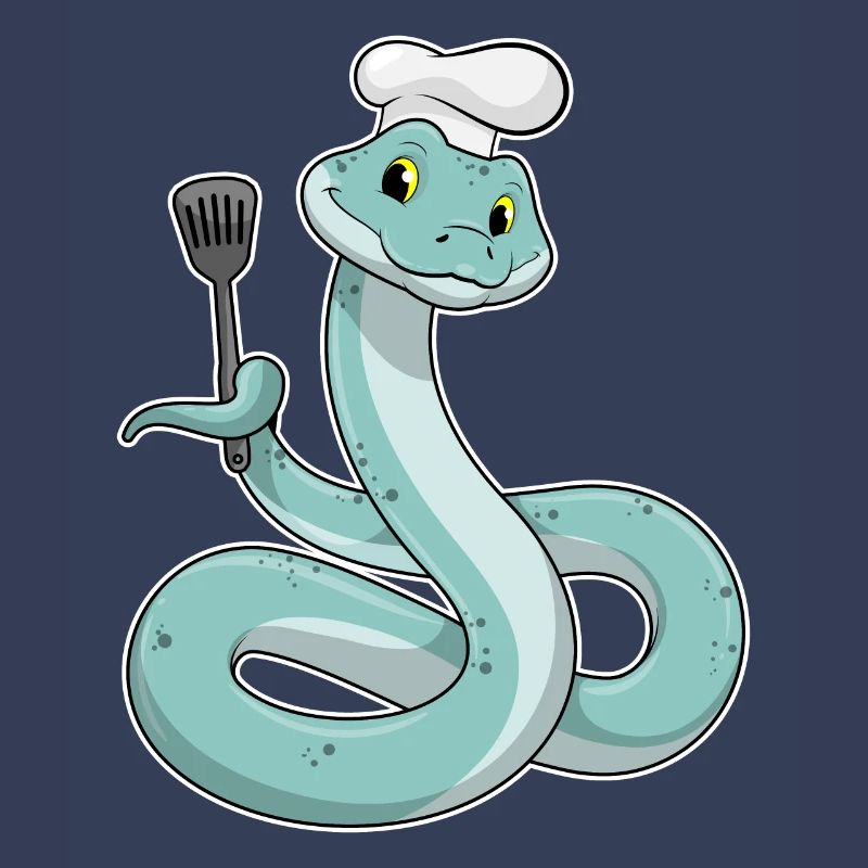 Queue as a chef with a chef's hat