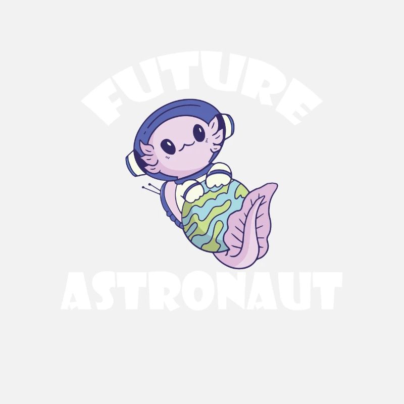 Axolotl Future Astronaut Space Universe Cosmonaut