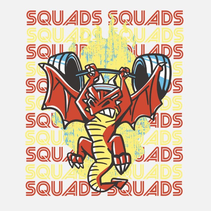 Squads Dragon Gym Workout Strength Training