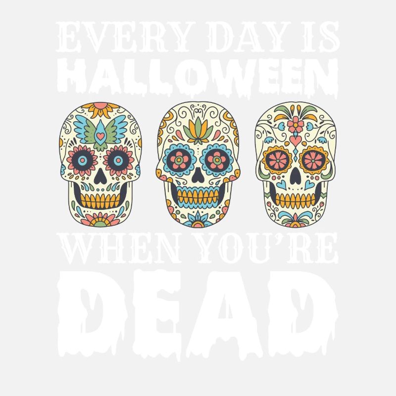 Zuckerschädel Dia de Los Muertos Totenköpfe