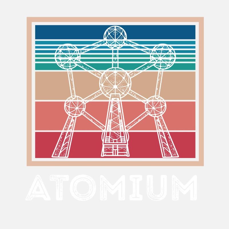 Atome Atomium Noyau atomique Physiciens Science Physique