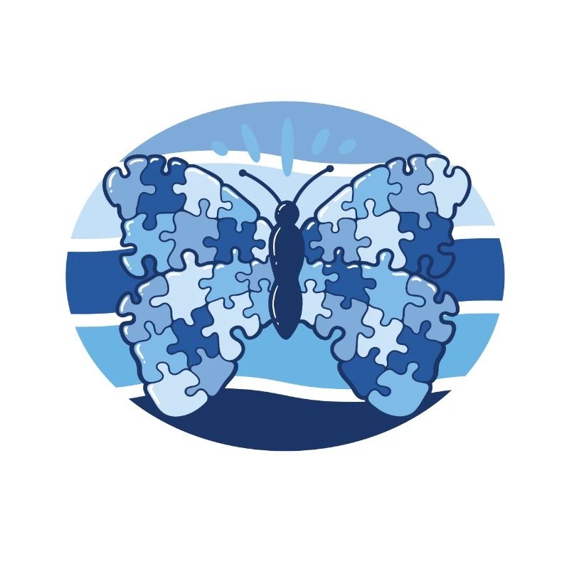 Patchwork Papillon Fleurs Papillons Herbe