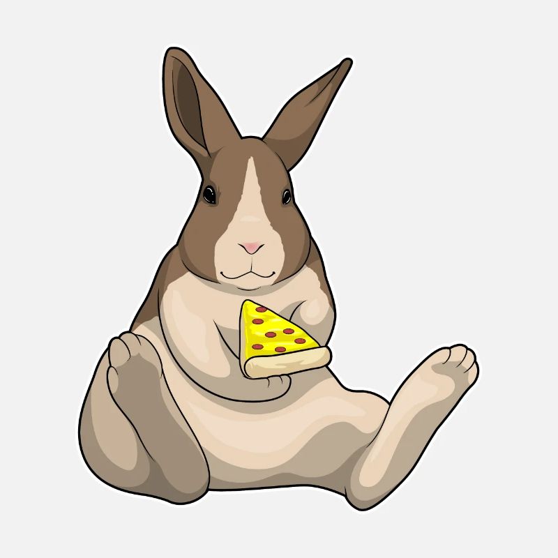 Rabbit Pizza