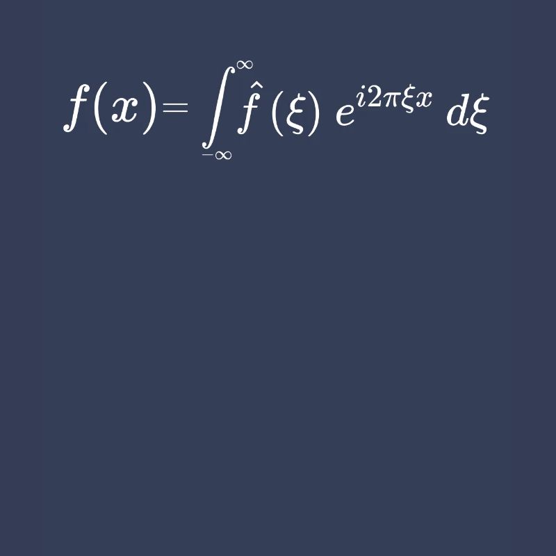 Fourier Transform Formula Engineering Physics