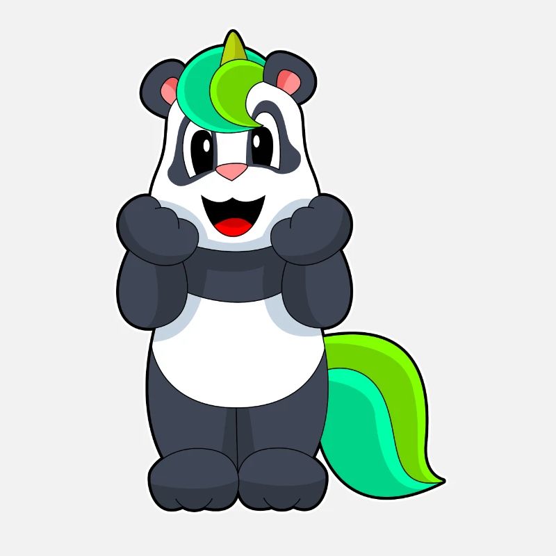 Panda Einhorn