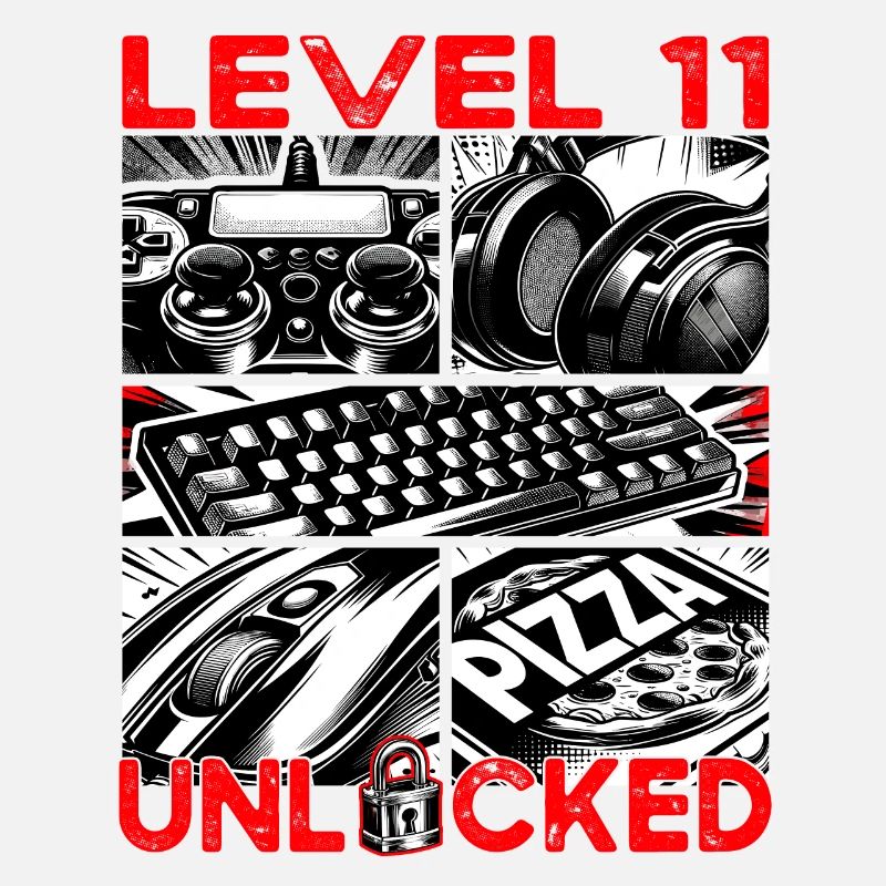 Geburtstag Level 11 freigeschaltet Gaming & Zocker