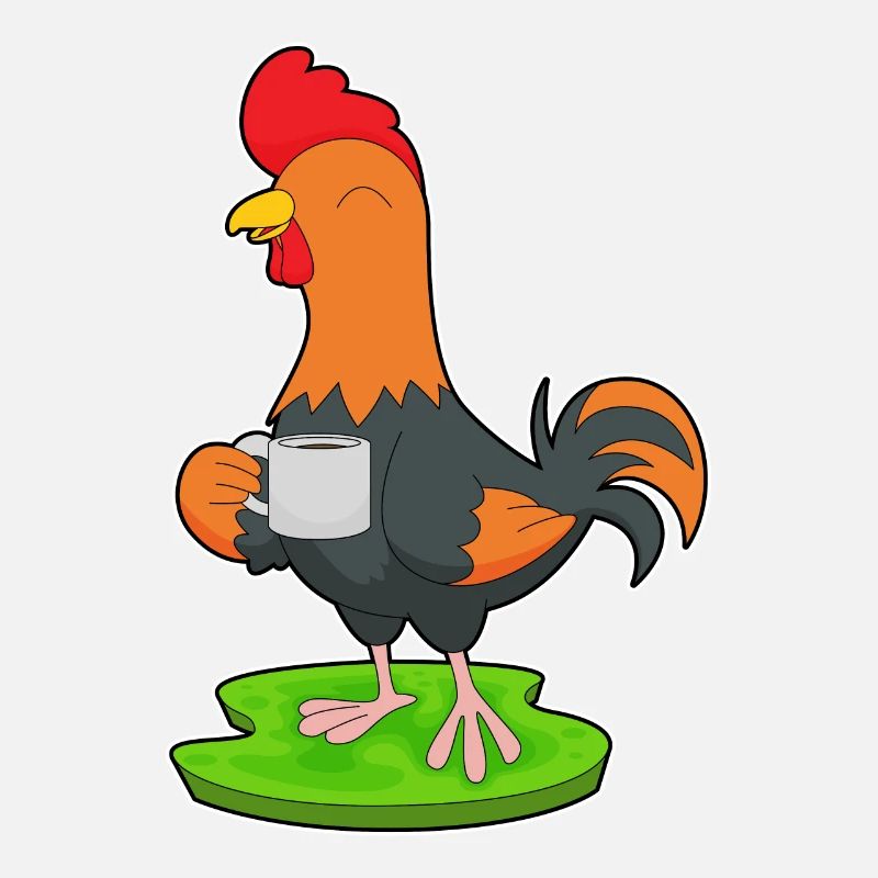 Hahn Tasse Kaffee