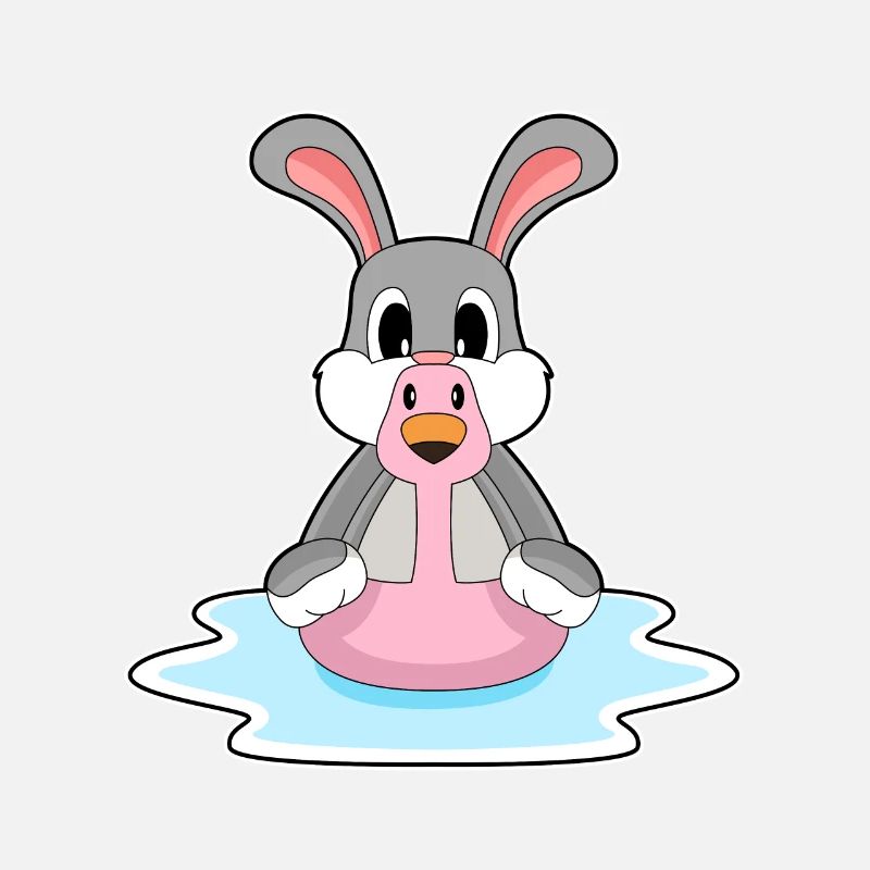Rabbit Flamingo