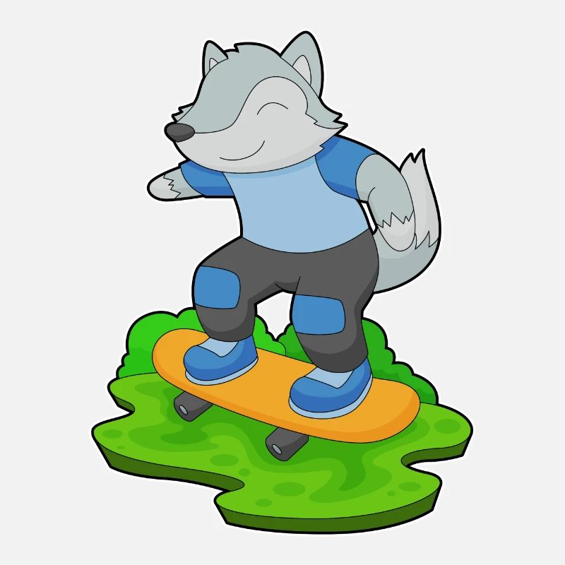 Wolf Skater Skateboard
