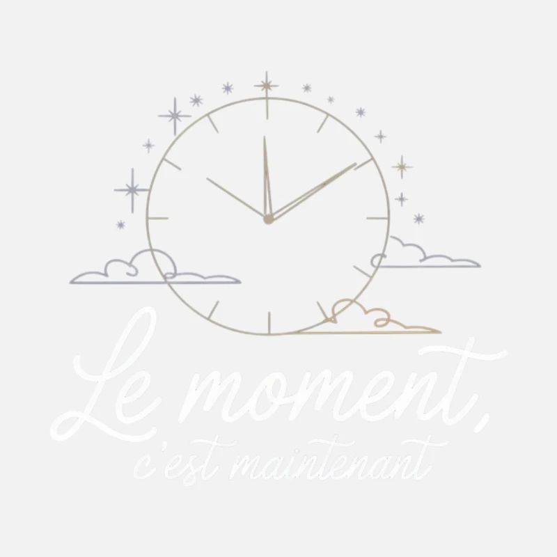 Le Moment c'est maintenant horloge