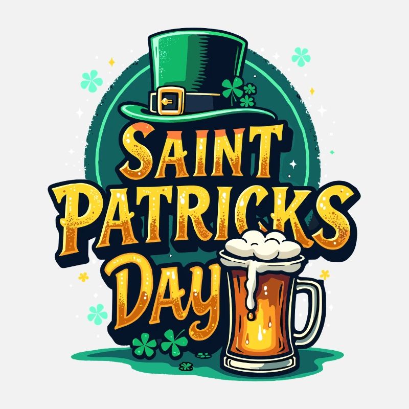 Saint Patrick`s Day Beer