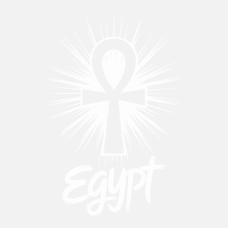 Egypt Ankh Symbol Splash