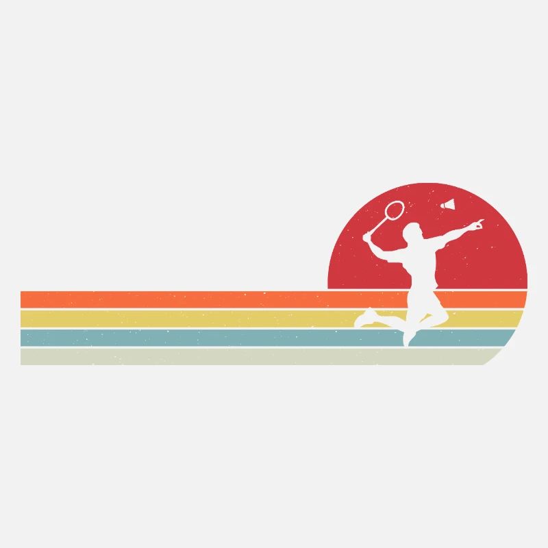 retro badminton 