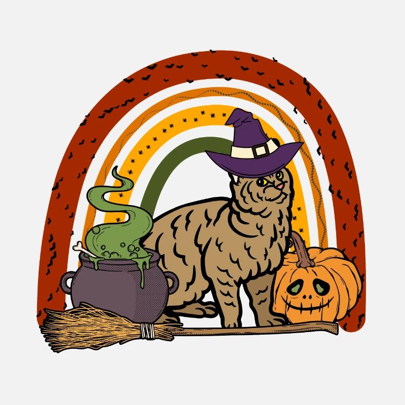 Pixie bob Katze Halloween