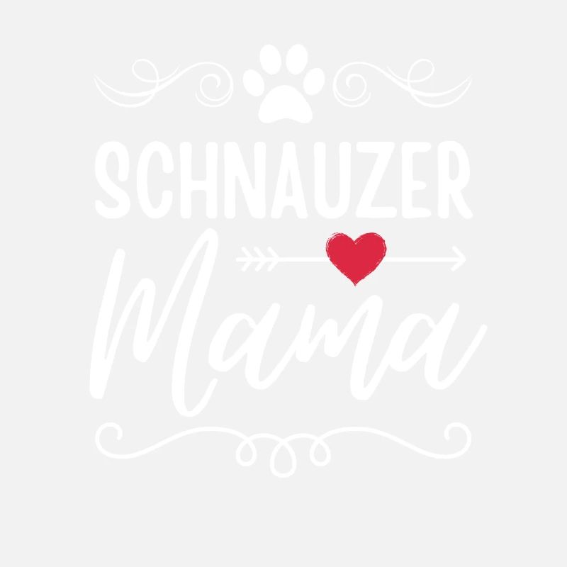 Schnauzer Mama Schnauzer Liebhaber
