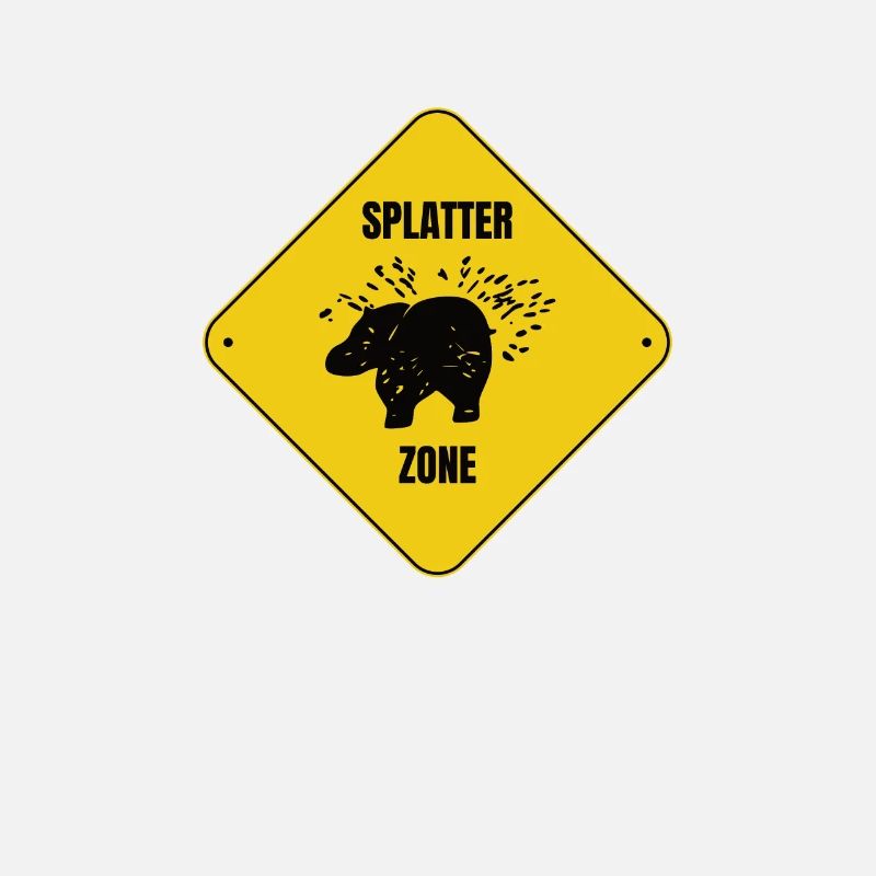 Zone d’éclaboussures d’hippopotames
