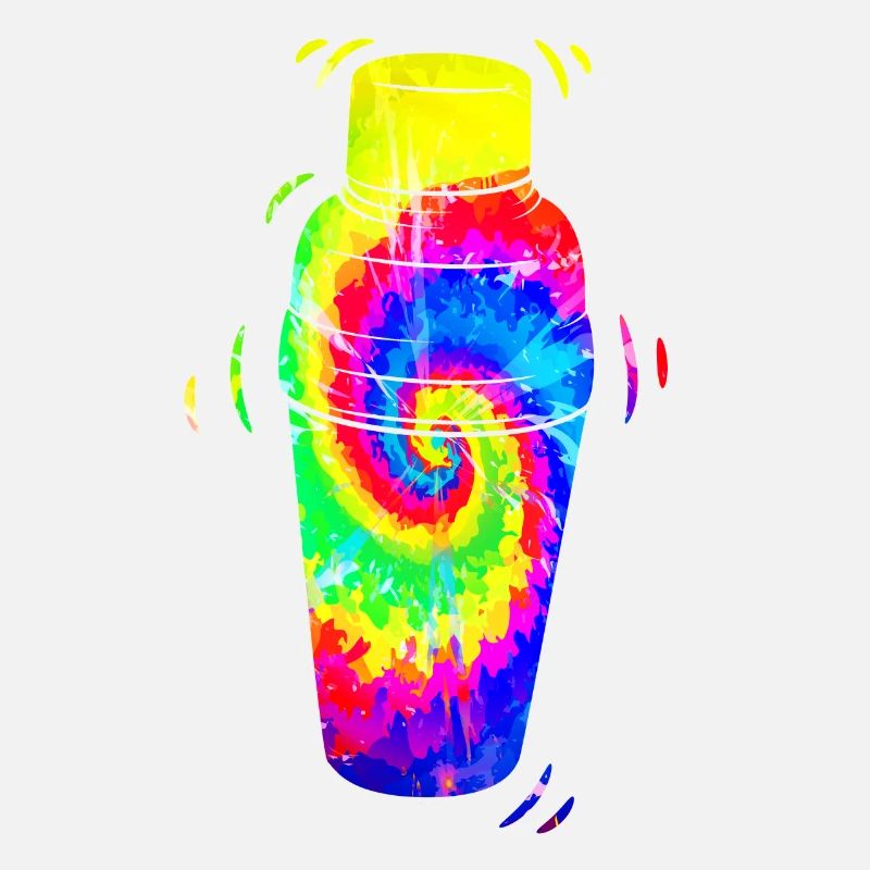 Barman Mixologue Tie Dye