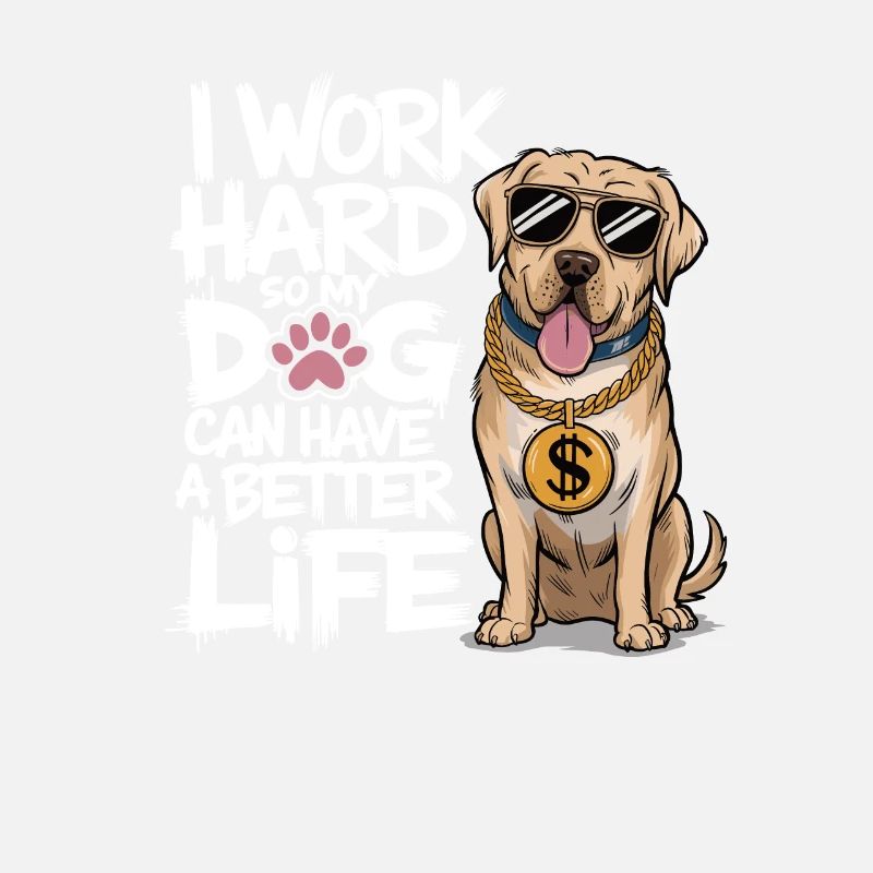 I work hard