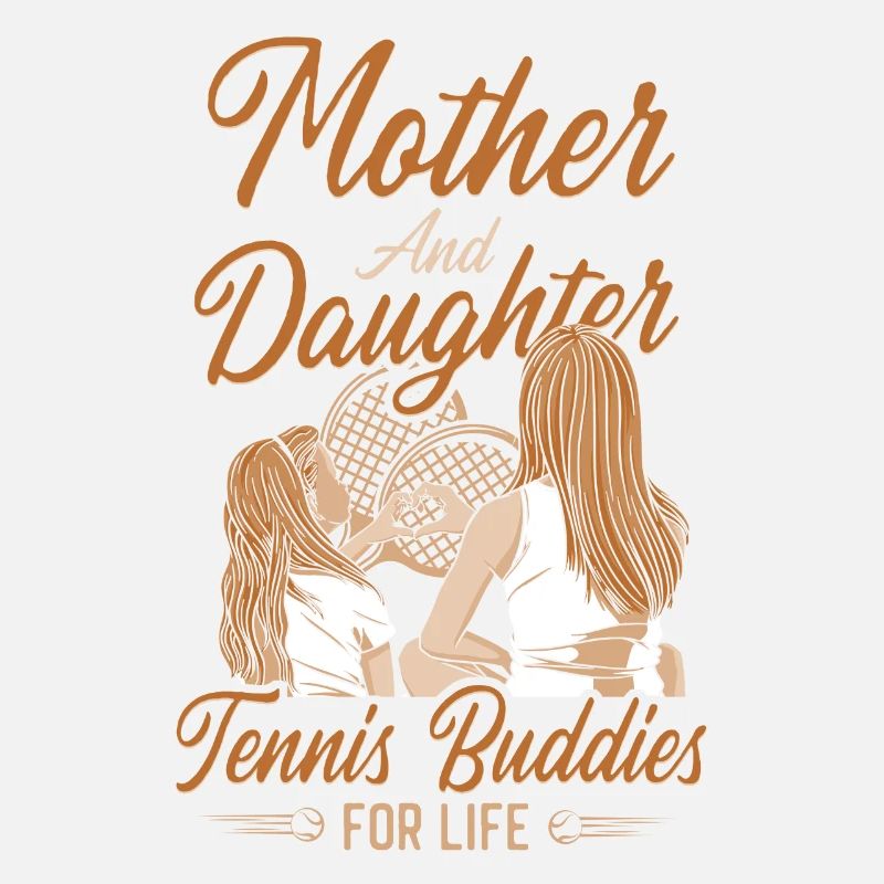 Funny Tennis Player Racket Mom