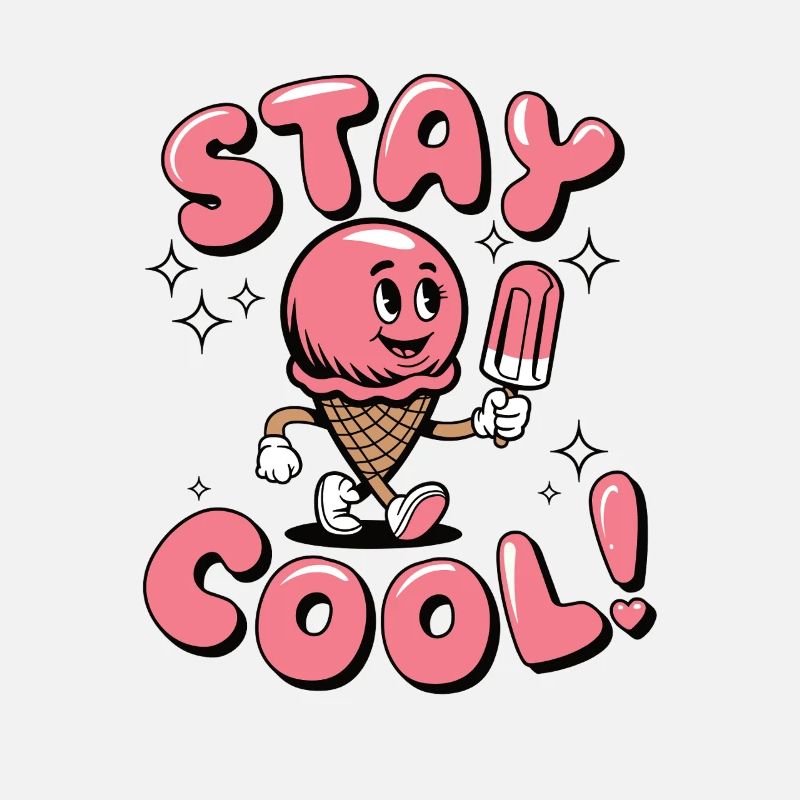 Stay cool Mascot