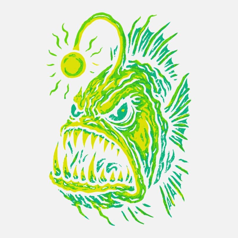 Glowing Deep Sea Frogfish Fury Style