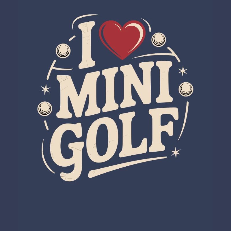 J’adore le -golf – s’amuser sur le terrain de -golf