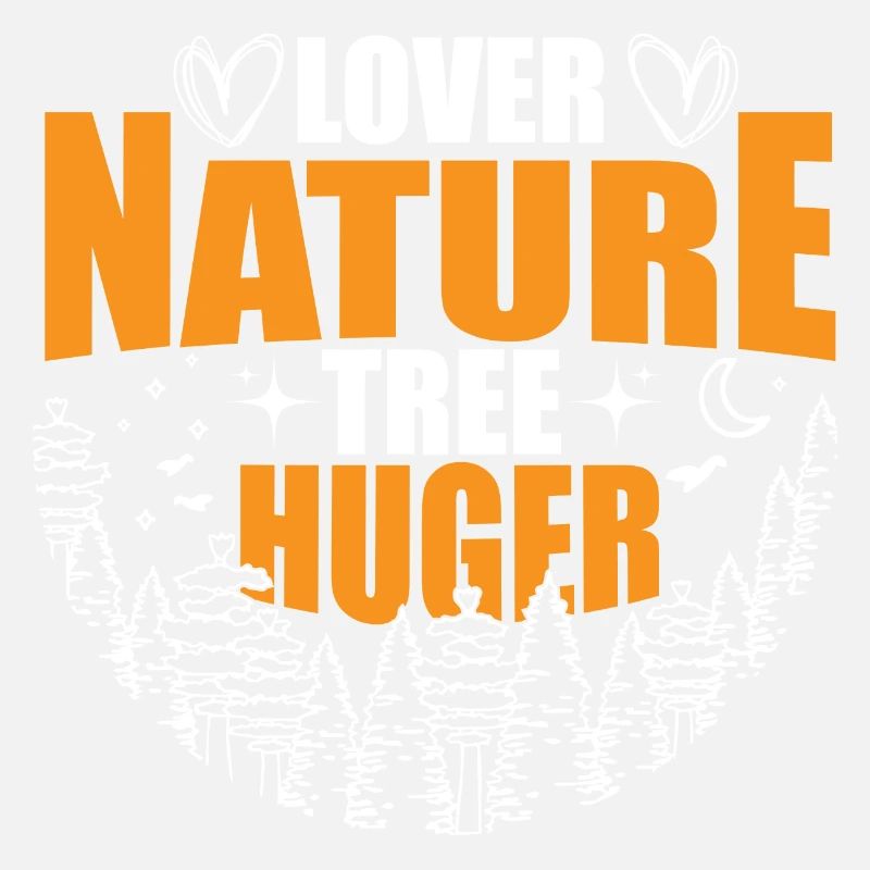 Lover Nature Tree Hugger, l’amour de la nature,