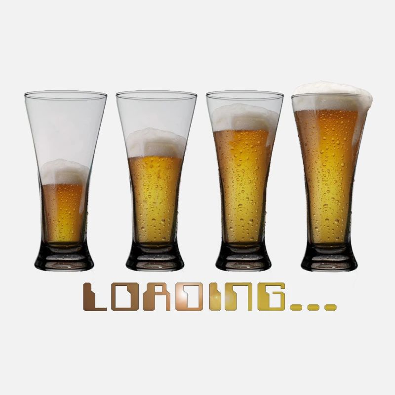 shirt loading beers by CustomStyle