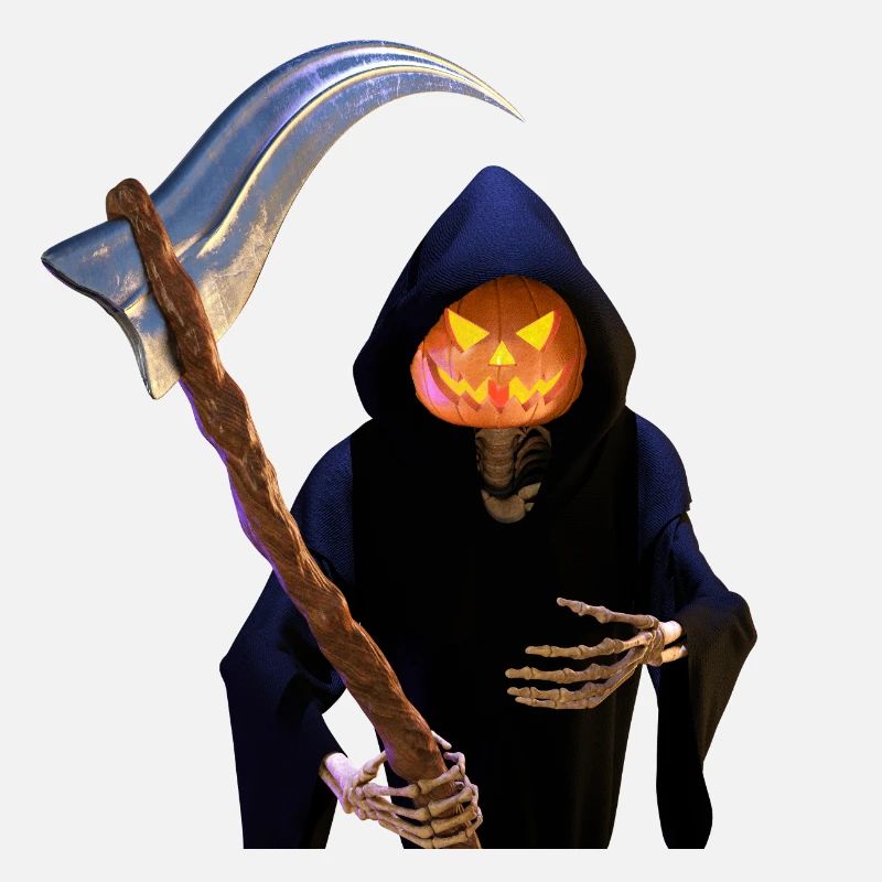 Der Sensenmann zu Halloween