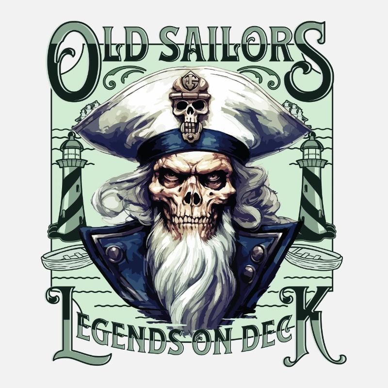 Sailor Skull Skull Captain Ahoy Ship