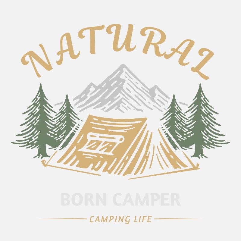 Naturgeborener Camper Campingleben