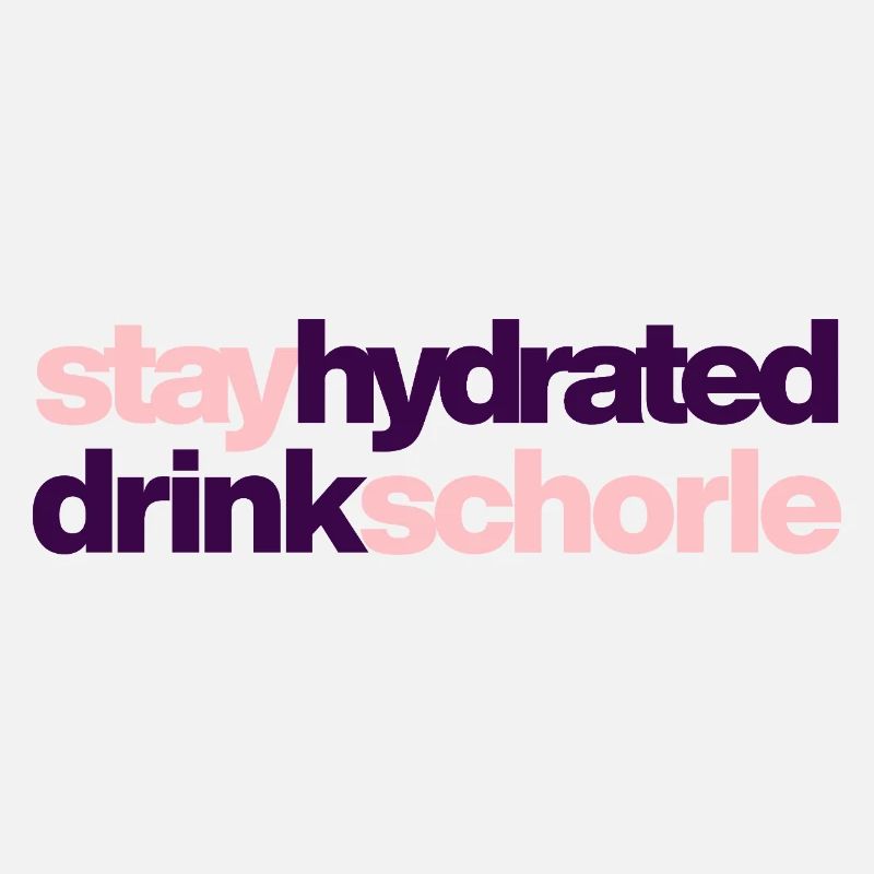 Stay hydrated - drink spritzer