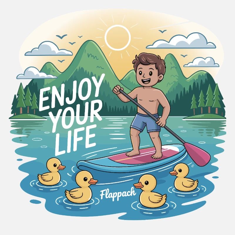 Enjoy Your Life - Flappach SUP-Spaß