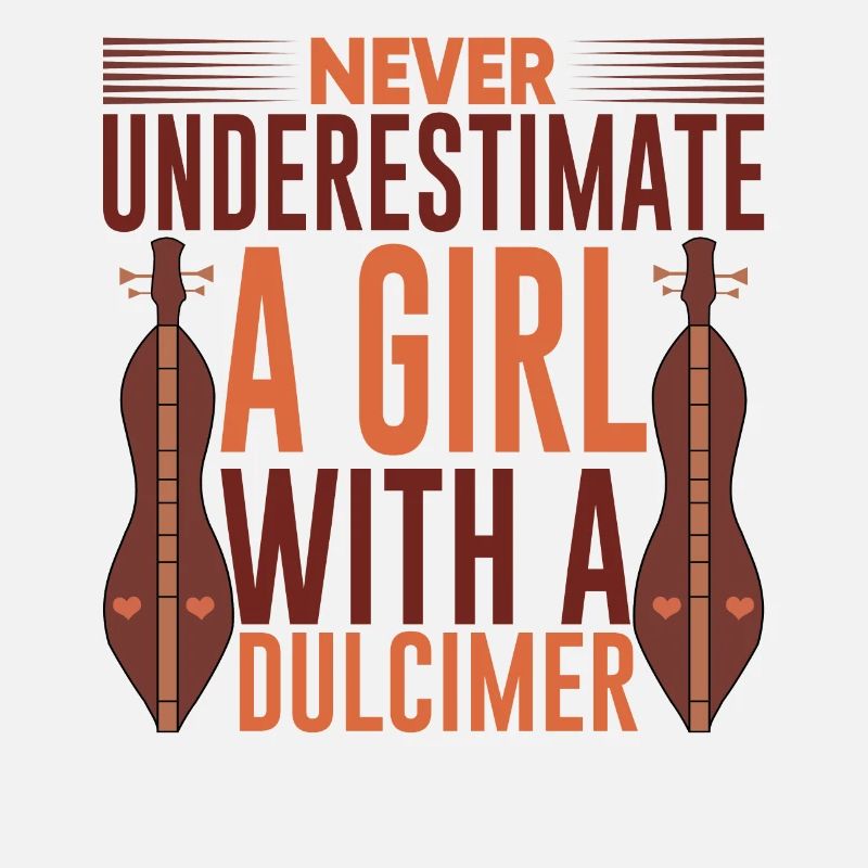 Instrument Dulcimer Mädchen