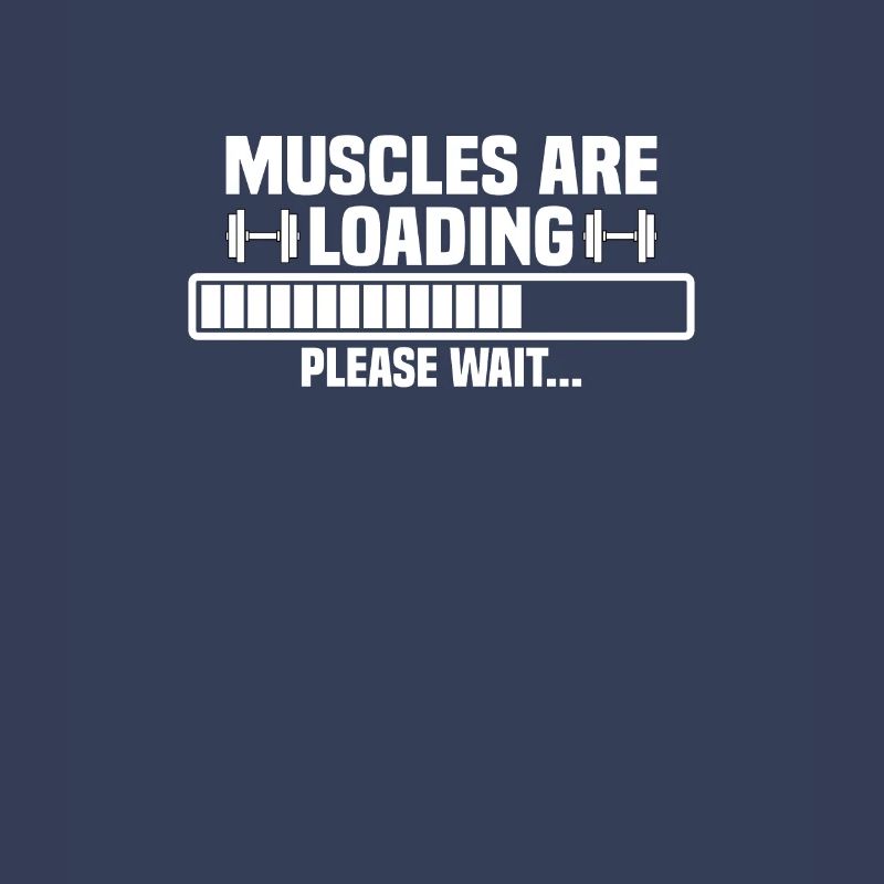 Muscles are loading – please wait – bitte warten