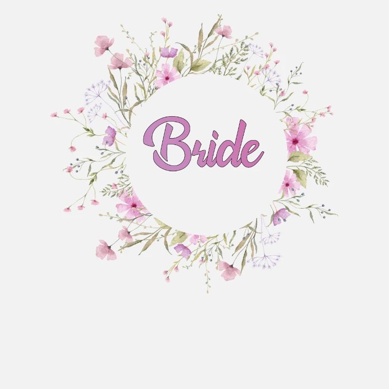 Bride Wildblumenkranz