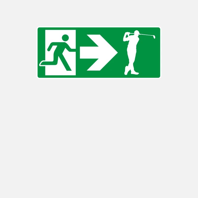 Emergency Exit Golf Golfers