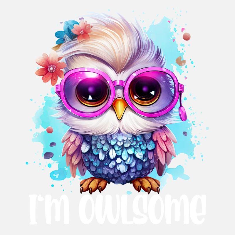 I'M OWLSOME Eule Eulen Lustig