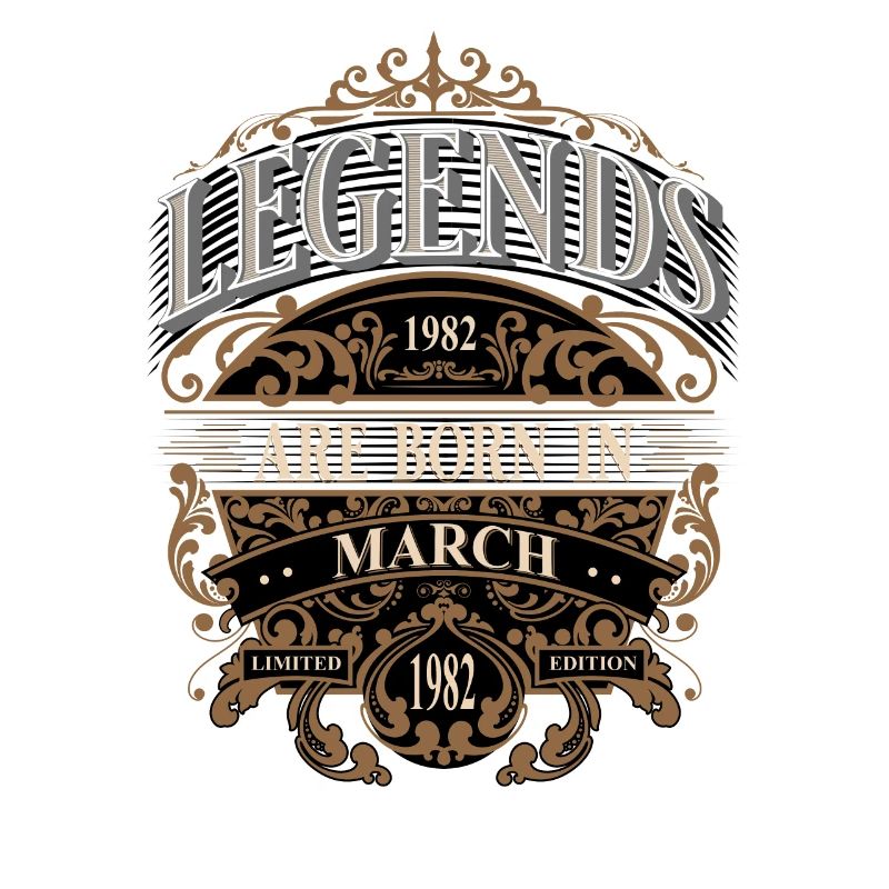 1982 Mars Naissance Anniversaire Année de naissance