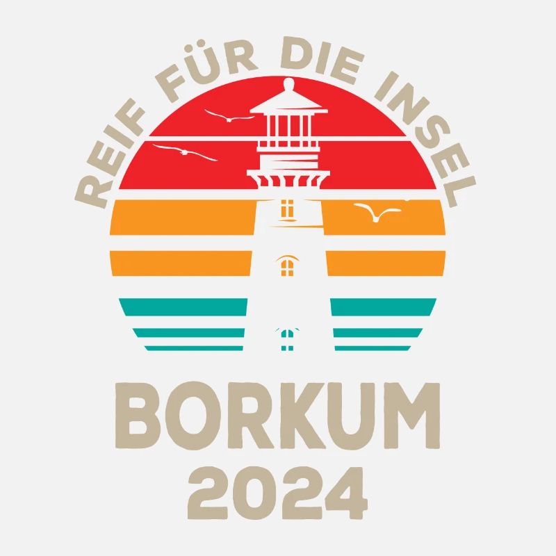 Borkum 2024 Leuchtturm Erlebnis Design
