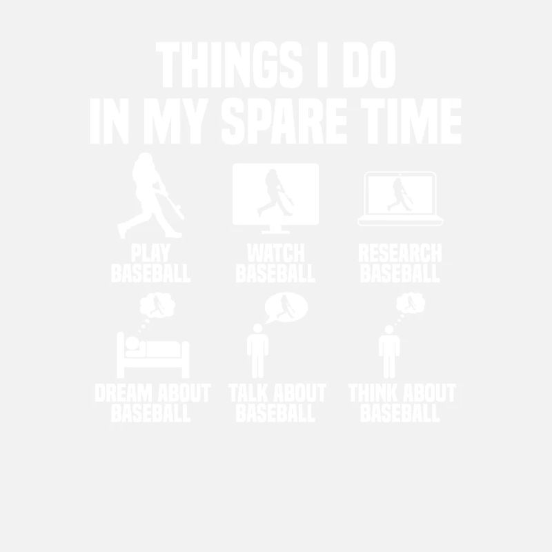 Dinge die ich in meiner Freizeit mache Baseball
