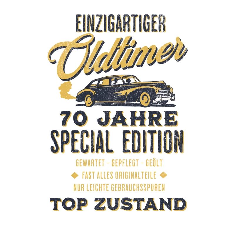 70. Geburtstag Oldtimer TOP ZUSTAND
